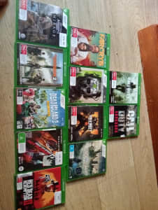 Xbox series X games for sale 15 to 20 dollars each