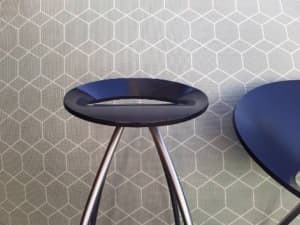 DESIGN GROUP ITALIA BAR STOOL AND CHAIR $350 FOR THE PAIR