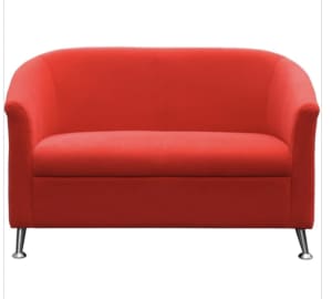 Opera 2 Seater sofa - Red