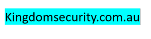 kingdomsecurity.com.au domain