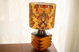 Large Facette Table Lamp for German Steuler by Cari Zalloni, 1970s