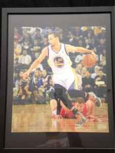 NBA Steph Curry Golden State Warriors Framed Picture
