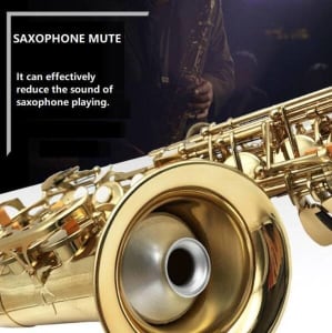 Saxophone Muffler Silencer Soprano Alto Tenor Saxophone Mute NEW