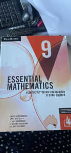 Cambridge year 9 essential maths book 2nd edition