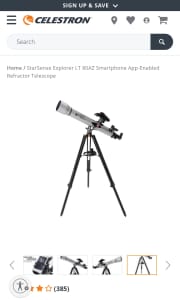 Telescope Celestron - STARSENSE EXPLORER LT 80AZ