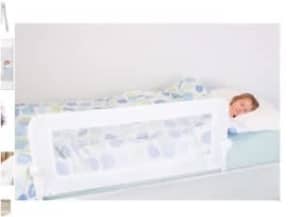 Dream Baby fold down bed rail.