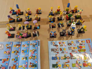 Lego Mini Figures The Simpsons Complete Season 1 &2