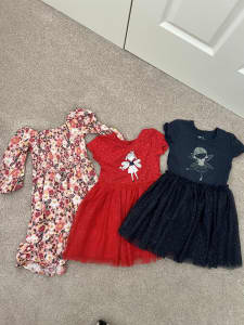 Mixed dresses size 4