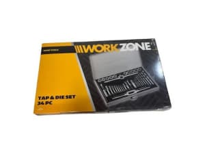 Workzone Tap And Die Set 34Pce Silver 017200131807