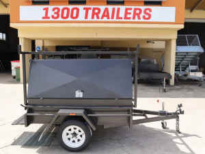 6x4 Australian Made Tradie Trailer, with 750mm tradie top
