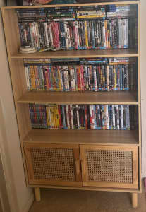 Bookshelf/dvd cabinet