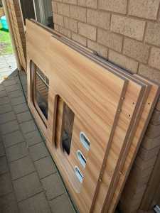 Single bunk bed frame