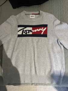 Tommy Hilfiger Knit Sweater (grey XS)
