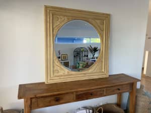 FEATURE MIRROR FRENCH/BEACH/SHABBY CHIC