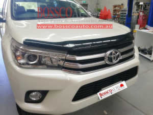 Tinted Bonnet Protector suitable for Toyota Hilux 2015 - 2018
