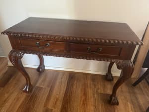Antique Style Mahogany Hall Table
