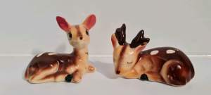Vintage Fawn Deer Collectible Figurines