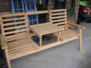 Jack and Gill garden seat 