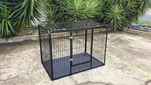 HeavyDuty 48 XXL Pet Crate Playpen with Roof Puppy Dog Whelping Pen