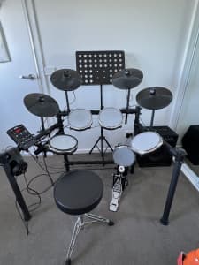 Artist EDK924M 9-Piece Electro Drumkit Full Pack Amp w BT for Sale!