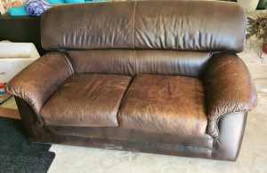 FREE 2 seater leather couch