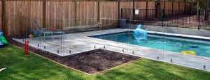 FRAMELESS GLASS POOL FENCE COMPLETE KIT READY TO GO DIY GoldCoast $179