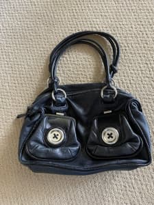 Mimco leather button bag