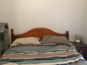 Queen Sized Wooden Bed Frame