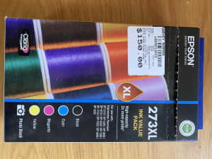 Epson 273XL ink cartridge pack new RRR 150