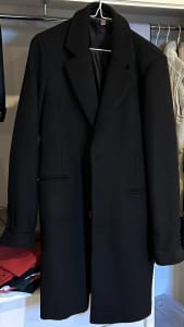 ASOS mens black coat