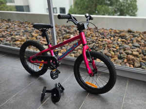ALMOST NEW - Norco Coaster Kids Bike 16 Pink