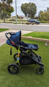 Baby Jogger City Select Pram/Stroller, Cobalt, Great Condition