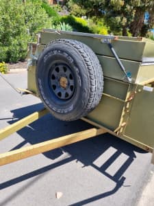 Trak shak camper trailer
