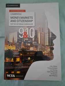 New Cambridge Money, Markets and Citizenship 9 & 10