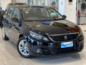 2017 Peugeot 308 T9 MY18 Active Black 6 Speed Sports Automatic Hatchback