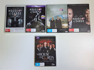 House of Cards (US) Seasons 1-4 plus House of Cards Trilogy (UK)