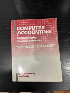 Computer Accounting By Greg Pazmandy & Ian Caddy