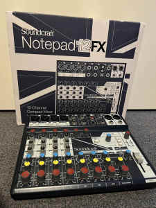 Soundcraft Notepad 12fx Mixer/Audio Interface