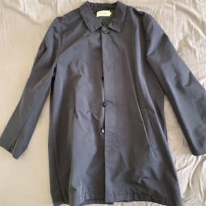 Men’s Kiomi Mac Jacket/Overcoat Navy