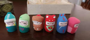 Miniature China Clay Dolls