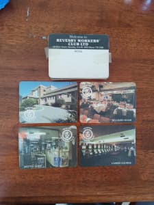 Revesby Workers Club Coasters 70s