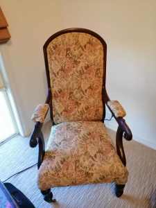 Antique tapestry chair