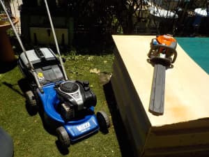 mower and trimmer