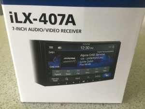 Car, caravan, boat, Stereo - Alpine iLX 407A & FLAX PS 165FE speakers