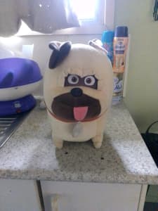 Toy Factory 2019 Secret Life of Pets Mel Pug Dog Plush 6 
