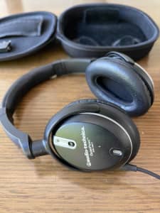 audio-technica QuietPoint ATH-ANC7 noise cancelling headphones