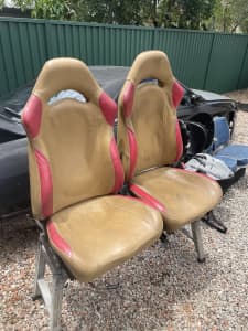 GC8 wrx two front seats
