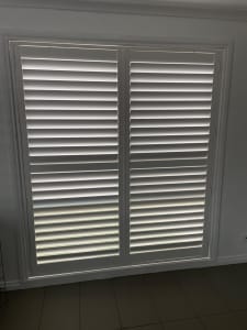 Plantation shutters - DIYblinds polylux shutter in white