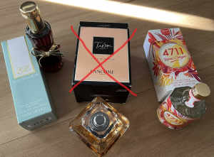 Perfumes (NEW unused)/1940s/2000s LUXURY Soaps/Accessories.