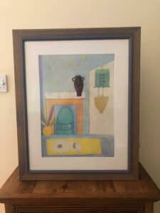 Framed Abstract Prints - Professionally framed.